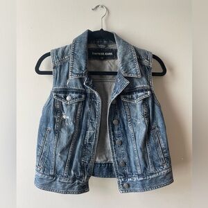 Express Jean Vest